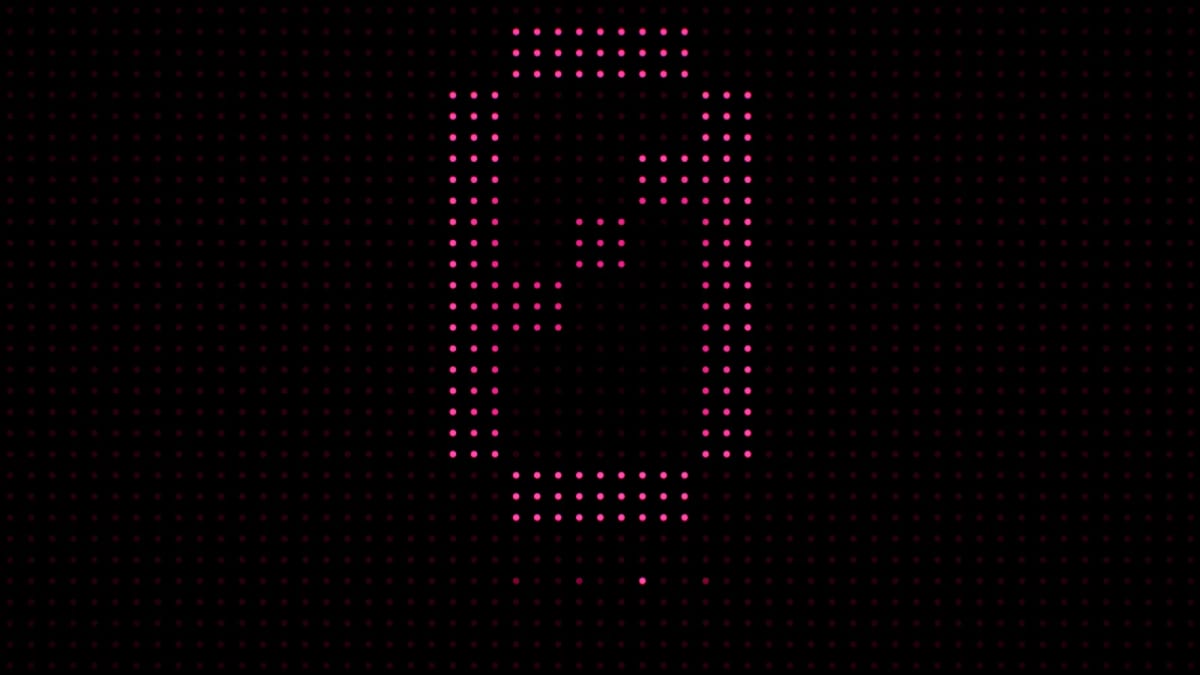 Drop Countdown: a countdown to the drop — screenshot of the Halofloor music visualizer