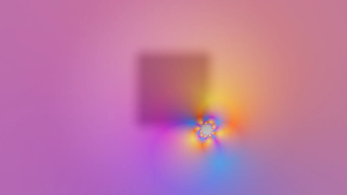 Loxodrome: a Möbius spiral of your artwork — screenshot of the Halofloor music visualizer
