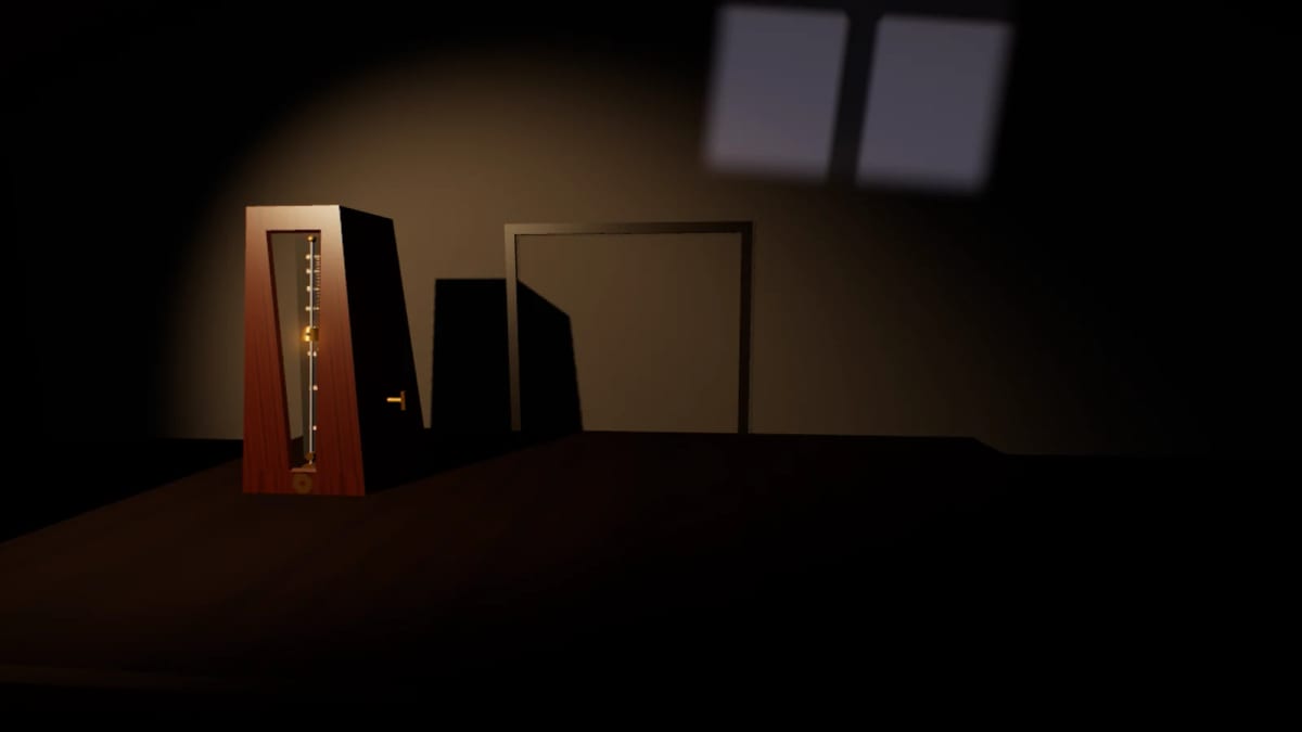 Metronome: a metronome in a dark room — screenshot of the Halofloor music visualizer