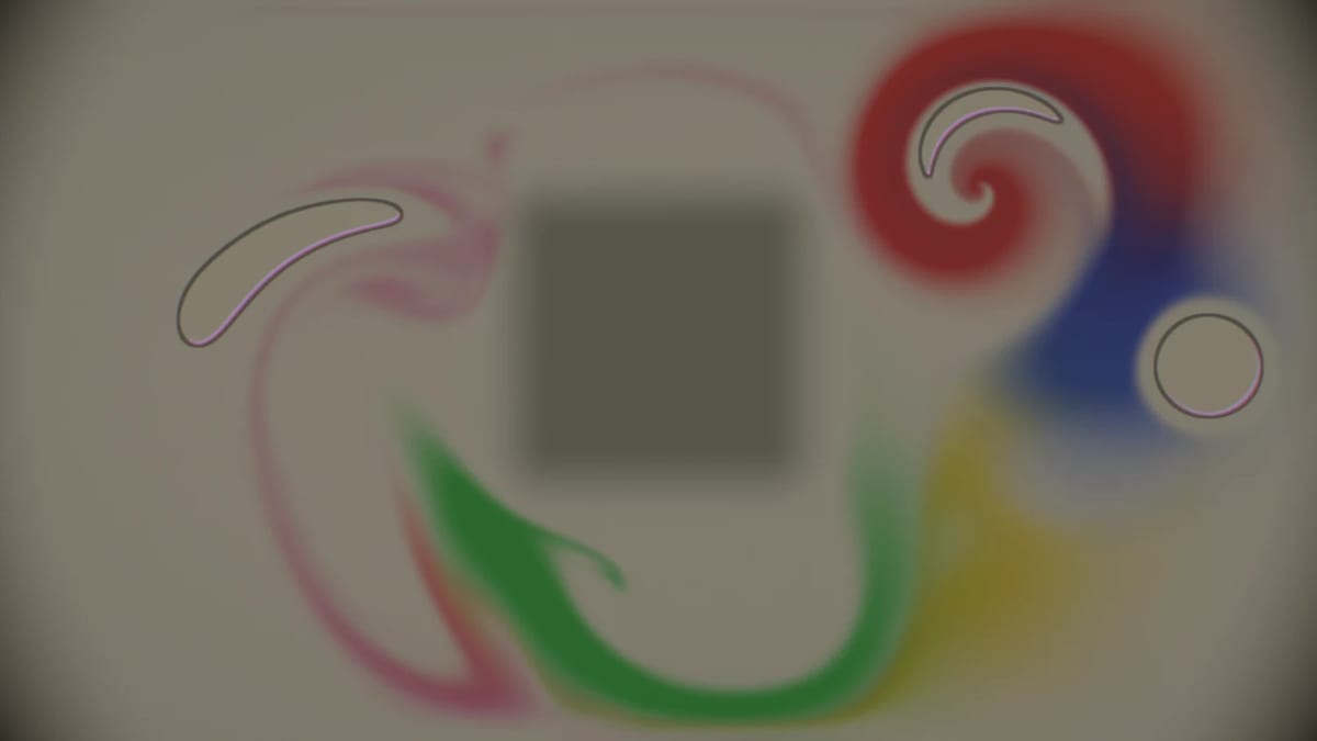 Oilshow: a liquid light show — screenshot of the Halofloor music visualizer