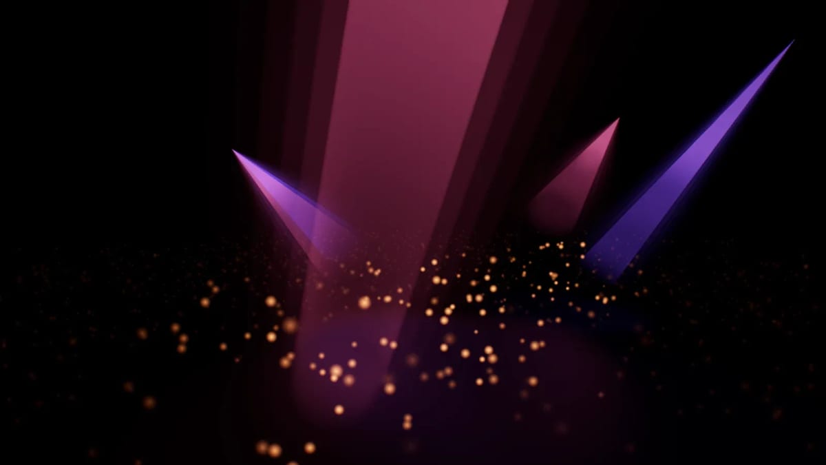 storm: a storm of light and particles — screenshot of the Halofloor music visualizer