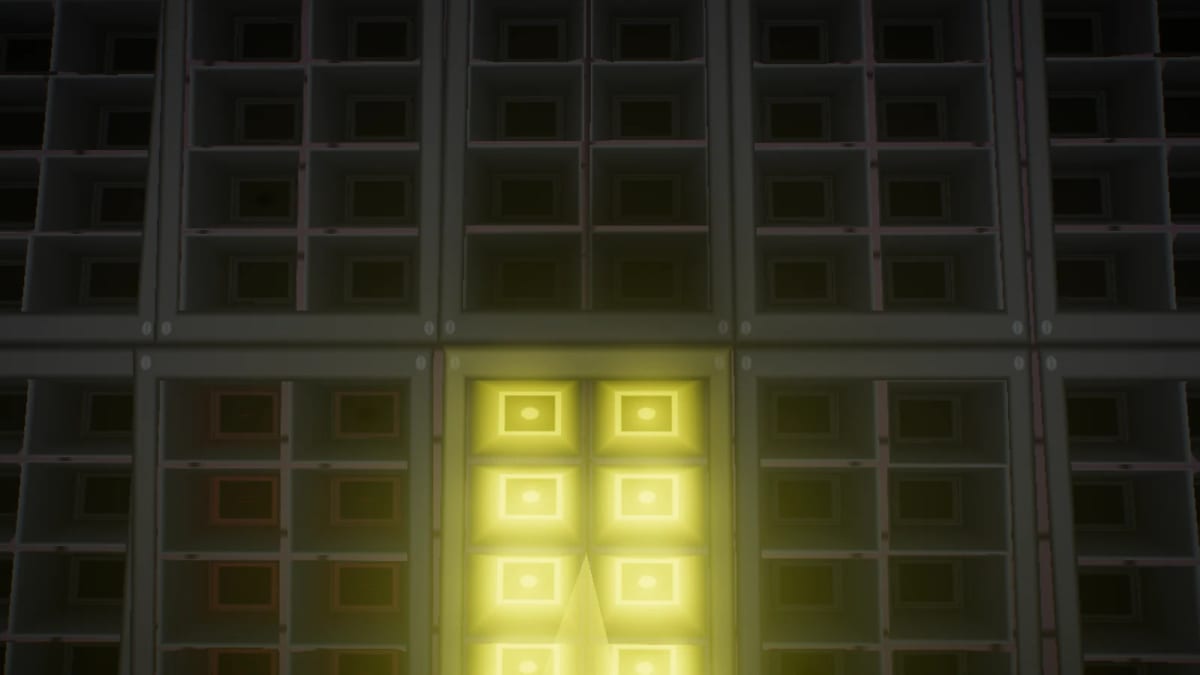 StrobeWall: a wall of strobe lamps — screenshot of the Halofloor music visualizer