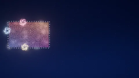 Drones : a drone light show