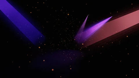 dust : dust drifting in spotlights