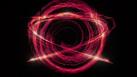 Flowmap : rings of light in flow