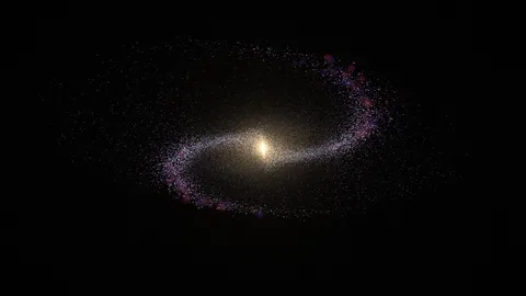 Galaxy : a spiral galaxy of 80,000 stars
