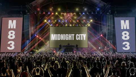 Headliner : the open-air main stage, filmed live