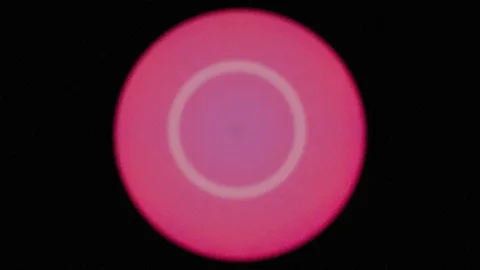 Kaleido : Soft pink circle pulsing like a kaleidoscope