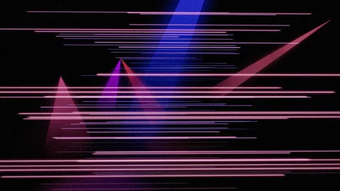 KineticRig2 : Blue and pink light bars and beams crossing