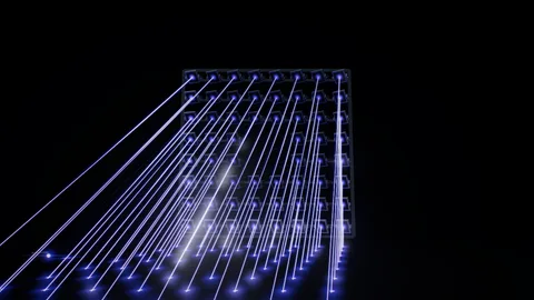 MirrorArray : one laser, 64 moving mirrors
