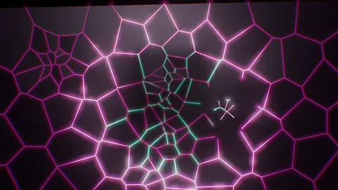Pane : a cracked black pane that shatters on the drop
