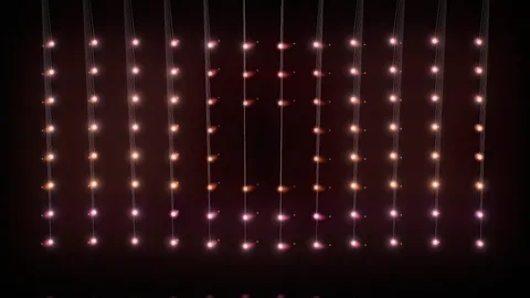 Pendula : a grid of glowing pendulums
