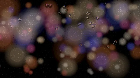 Rainwindow : rain on a window at night