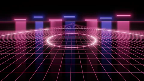 Shockwave : shockwaves on a black floor
