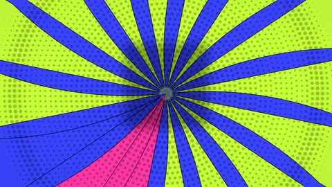 Sunburst : a pop-art sunburst
