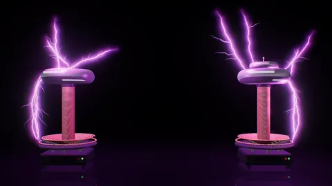 Tesla : singing Tesla coils