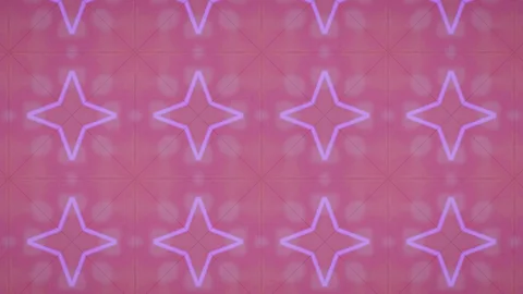 Tessel : Pink and violet star tessellation