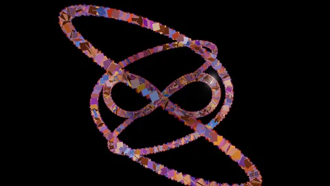 Texer : a flying mosaic of the artwork