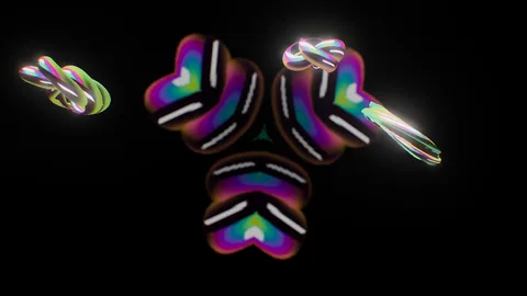 Totem : chrome sculptures in orbit