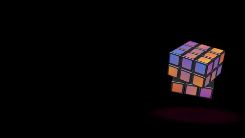 Twist : a cube puzzle solving itself